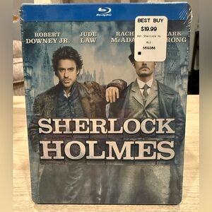Sherlock Holmes Steel Book Blu-ray Disc